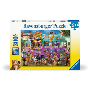 300pc Ravensburger Hot Diggity Dogs Jigsaw Puzzle XXL 49x36cm Kids 9y+