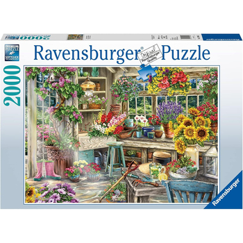 2000pc Ravensburger Gardeners Paradise Jigsaw Puzzle Adults
