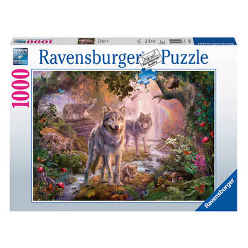 1000pc Ravensburger Summer Wolves Jigsaw Puzzle 70x50cm 14y+