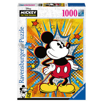 1000pc Ravensburger Disney Retro Mickey Jigsaw Puzzle 98x38cm 14y+