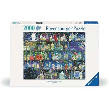 2000pc Ravensburger Poisons And Potions Adults Jigsaw Puzzle Set
