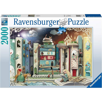 2000pc Ravensburger Novel Avenue Adults Jigsaw Puzzle 