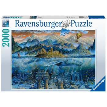 2000pc Ravensburger Wisdom Whale Adults Jigsaw Puzzle Set