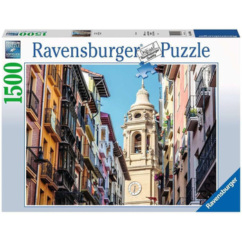 1500pc Ravensburger Pamplona Spain Jigsaw Puzzle Adults