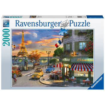 2000pc Ravensburger Paris Sunset Jigsaw Puzzle 98x75cm 14y+
