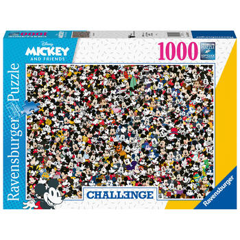 1000pc Ravensburger Challenge Mickey Jigsaw Puzzle 12y+