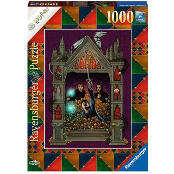 1000pc Ravensburger Harry Potter Deathly Hallows Part 2 Family Jigsaw Puzzle