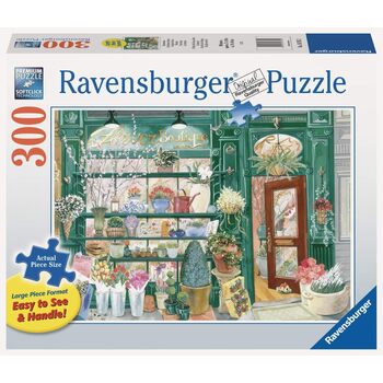300pc Ravensburger Flower Shop Family Jigsaw Puzzle 69x51cm