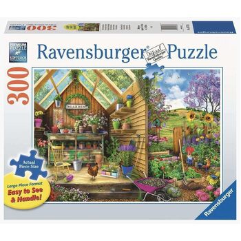 300pc Ravensburger Gardeners Getaway Adults Jigsaw Puzzle Set