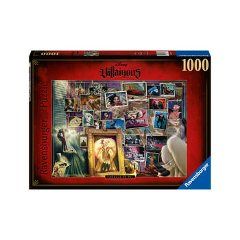 1000pc Ravensburger Disney Villainous Cruella Deville Puzzle 70x50cm 14y+