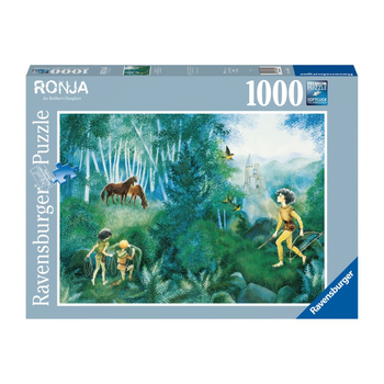 1000pc Ravensburger Ronja The Robbers Daughter Family Jigsaw Puzzle