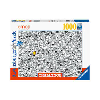 1000pc Ravensburger Challenge Emoji Jigsaw Kids Puzzle Toy 70x50cm 14y+