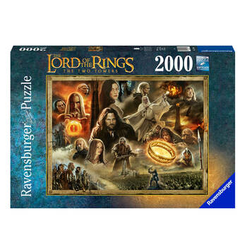 2000pc Ravensburger Lord Of The Rings The Two Towers Jigsaw Puzzle 98x75cm