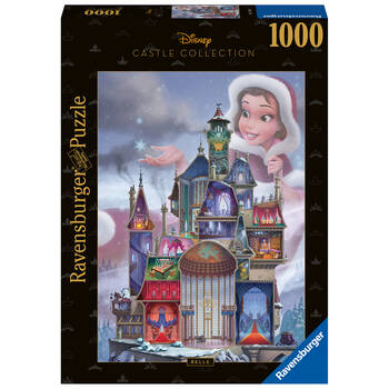 1000pc Ravensburger Disney Castles Belle Jigsaw Puzzle 70x50cm 12y+