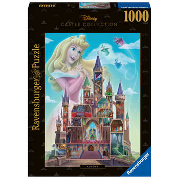 1000pc Ravensburger Disney Castles Aurora Jigsaw Puzzle 70x50cm 12y+