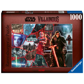 1000pc Ravensburger Star Wars Kylo Ren Jigsaw Puzzle 70x50cm 14y+