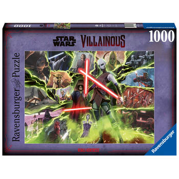 1000pc Ravensburger Star Wars Asajj Ventress Jigsaw Puzzle 14y+