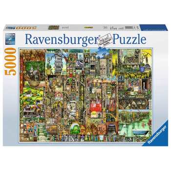 5000pc Ravensburger Colin Thompson Bizarre Town Jigsaw Puzzle Set Adults