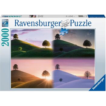 2000pc Ravensburger Atmospheric Trees & Mountains Jigsaw Puzzle 98x75cm