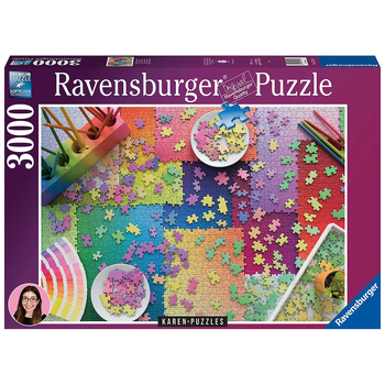 3000pc Ravensburger Jigsaw Puzzles On Puzzles 121x80cm