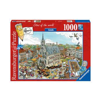 1000pc Ravensburger Gouda Jigsaw Kids Puzzle Toy 70x50cm 14y+