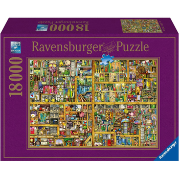 18000pc Ravensburger Magical Bookcase Jigsaw Puzzle 