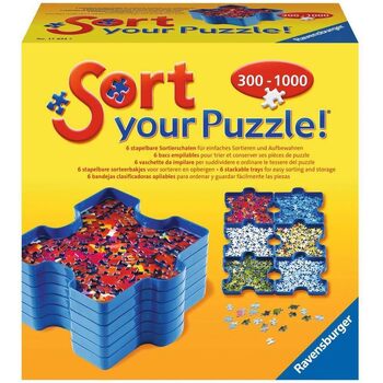 Ravensburger Sort Your Jigsaw Puzzle Set Adults Piece Size Sorter