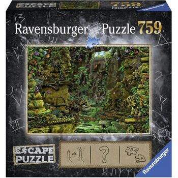 Ravensburger Escape 2 The Temple Grounds Puz Game Set Adults