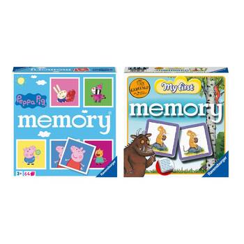 Ravensburger Peppa Pig/The Gruffalo First Memory Toy Combo Set 3y+