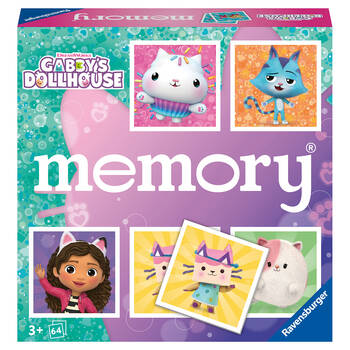 Ravensburger Gabby's Dollhouse Memory Classic Family Pairing Game 3y+