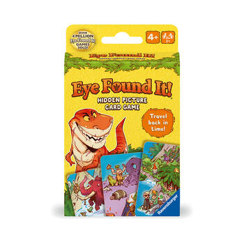 Ravensburger Efi Dinosaur Card Game Kids Educational Toy 2x14cm 3y+