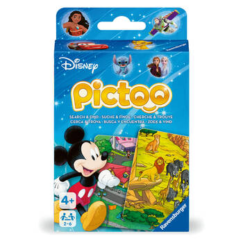Ravensburger Pictoo Disney Fast Paced Search & Find Kids Toy Card Game 3y+