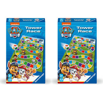 2PK Ravensburger Paw Patrol Characters Tower Race Kids Toy Family Board Game 3y+