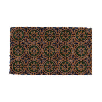 Esschert Design Door Mat Mosaic Tiles Indoor Outdoor Decor 75cm