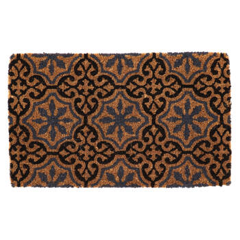 Esschert Design Door Mat Rosettes Indoor Outdoor Decor 75cm