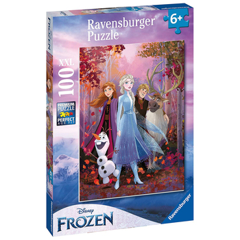 100pc Ravensburger Elsa And Her Friends Jigsaw Puzzle Set 6y+