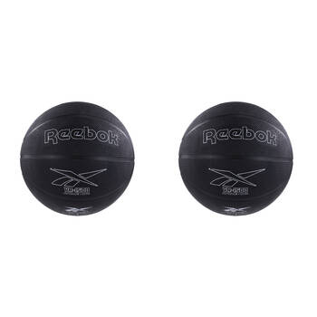 2PK Reebok VR-1500 Durable Outdoor Recreational Basketball Size 7 Black
