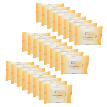 24x 25pc Purely Active Age Supreme Facial Wipes Wet Tissue