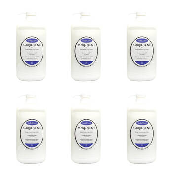 6PK SwissCare Sorbolene Daily Moisturising & Hydrating Lotion For Dry Skin 1L