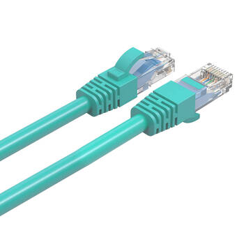 Cruxtec 0.3m CAT6 Network Cable - Green