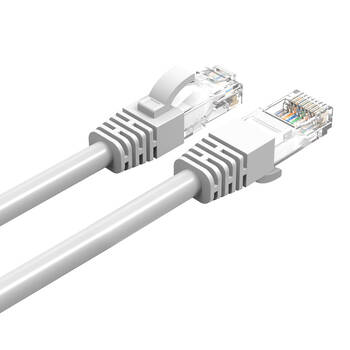 Cruxtec 0.3m CAT6 Network Cable - White