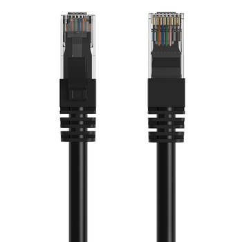 Cruxtec RJ45 Internet LAN 50m CAT6 10GbE Ethernet Cable - Black