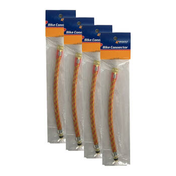 4PK Regent Inflatable Bike & Ball Pump Hose Connector Accessory