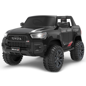 Volta Revo Toyota Hilux Ute Black Kids Ride On Car Smart Control Toy 3+