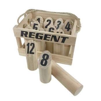 Regent Wooden Number Toss Kubb Game