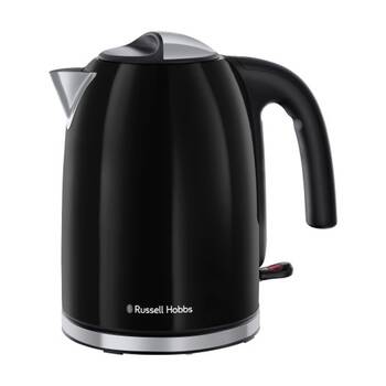 Russell Hobbs Colours Plus Kettle Quiet Operation 360 Base 1.7L Black 