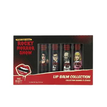 Rocky Horror Show Lip Balm Collection Apple, Strawberry, Cherry & Vanilla