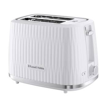 Russell Hobbs Eden 2 Slice Toaster Kitchen Browning Control White