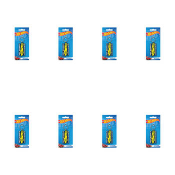 8PK Hot Wheels Since 1968 PVC Keyring Hanging Accessory 4x9cm
