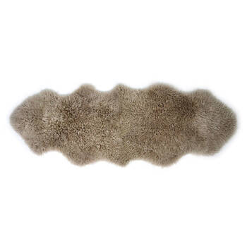 Huxford Grove The Kingston Sheepskin Rug Double Extra Long Pelican
